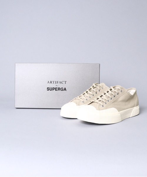 SUPERGA（スペルガ）の「【 SUPERGA / スペルガ 】 ARTIFACT BY SUPERGA 2432-WC1150 SELVAGE DUCK / アーティファクトバイスペルガ  セルビッジダック（スニーカー・メンズ・ホワイト/ブラウン/グレー・40/41/42/43）」の17枚目の写真