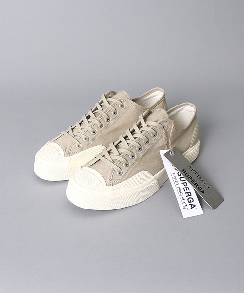 SUPERGA（スペルガ）の「【 SUPERGA / スペルガ 】 ARTIFACT BY SUPERGA 2432-WC1150 SELVAGE DUCK / アーティファクトバイスペルガ  セルビッジダック（スニーカー・メンズ・ホワイト/ブラウン/グレー・40/41/42/43）」の20枚目の写真
