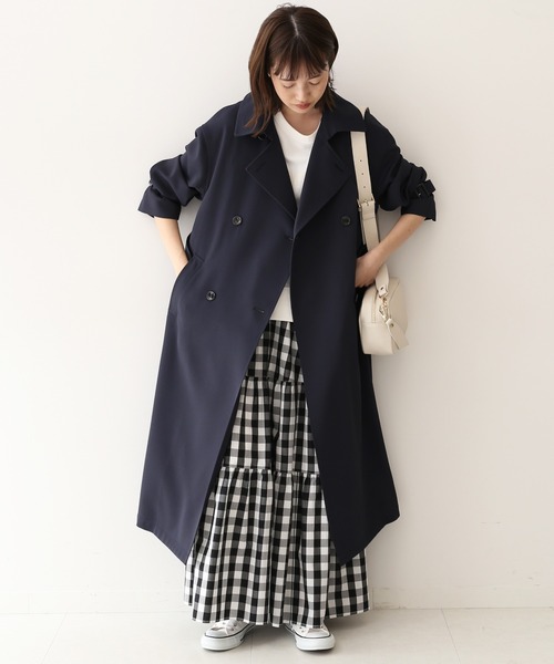 SLOBE IENAスローブイエナ　プリントティアードロングスカート新品 SLOBE IENAスローブイエナ プリントティアードロングスカート