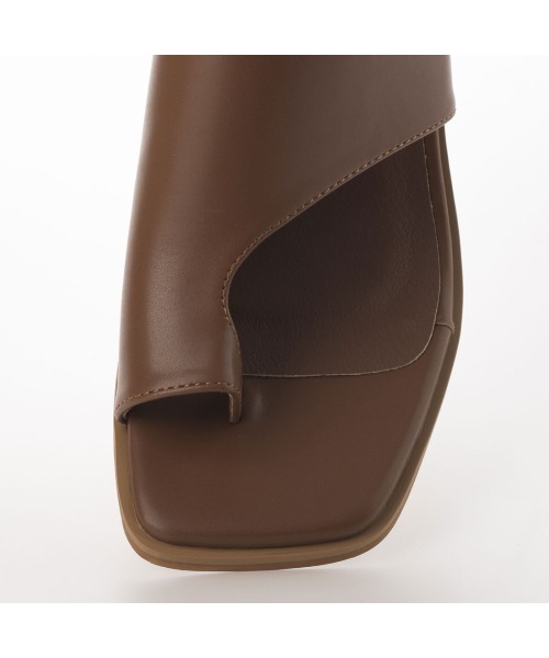 EVOL(イーボル)の「【EVOL】スクエアトングヒールサンダル IS9836(サンダル・レディース・ブラック/アイボリー/キャメル・LL/S/M/L)」の13枚目の写真