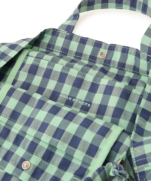 ADAM ET ROPE'（アダムエロペ）の「〈追加〉プリント2WAYバッグ（トートバッグ・レディース・サックスブルー/オレンジ/ブルー/イエロー/ブルー系その他4/ベージュ・FREE）」の12枚目の写真