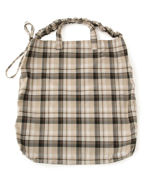 ADAM ET ROPE'（アダムエロペ）の「〈追加〉プリント2WAYバッグ（トートバッグ・レディース・サックスブルー/オレンジ/ブルー/イエロー/ブルー系その他4/ベージュ・FREE）」の10枚目の写真