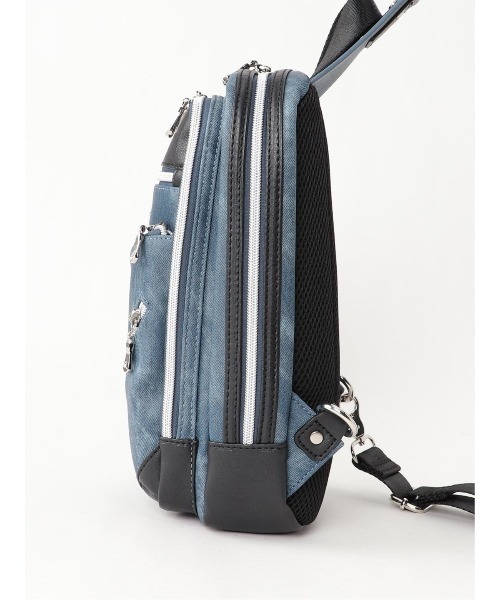 semantic design(セマンティックデザイン)の「セマンティックデザイン/semantic design デニム調 ボディーバッグ(ボディバッグ/ウエストポーチ・メンズ・ブラック/ブルー・FREE)」の15枚目の写真