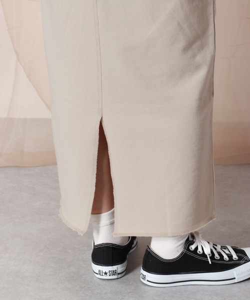 cepo（セポ）の「【SET ITEM】スウェット＋スカート ロゴシシュウセットアップ（ワンピース・レディース・ミント/ネイビー/ベージュ・M）」の20枚目の写真