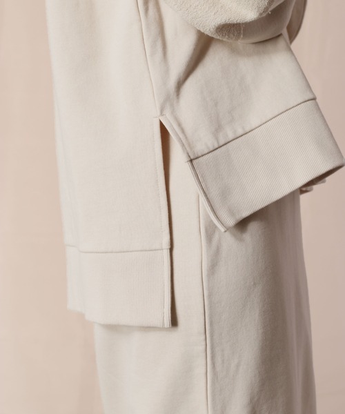 cepo（セポ）の「【SET ITEM】スウェット＋スカート ロゴシシュウセットアップ（ワンピース・レディース・ミント/ネイビー/ベージュ・M）」の15枚目の写真