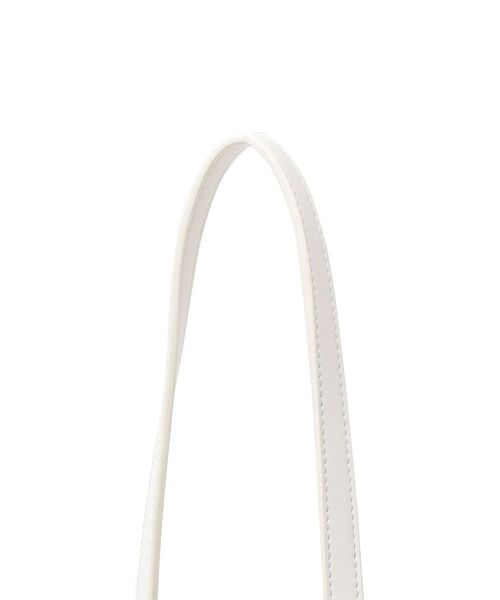 SHIPS（シップス）の「リサイクルレザー ポーチ付き 撥水 2WAY ミニトート ◇（トートバッグ・レディース・ブラック/ベージュ/グリーン・ONE SIZE）」の18枚目の写真