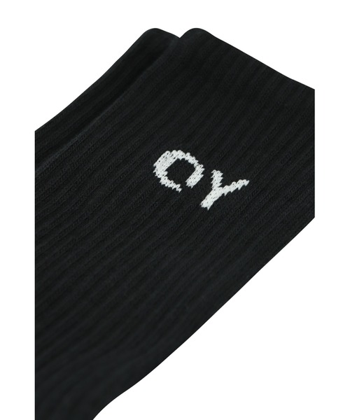 OY(オーワイ)の「『OY/オーワイ』BASIC LOGO SOCKS/ベーシックロゴソックス(ソックス/靴下・メンズ・ブラック/ホワイト・FREE)」の4枚目の写真
