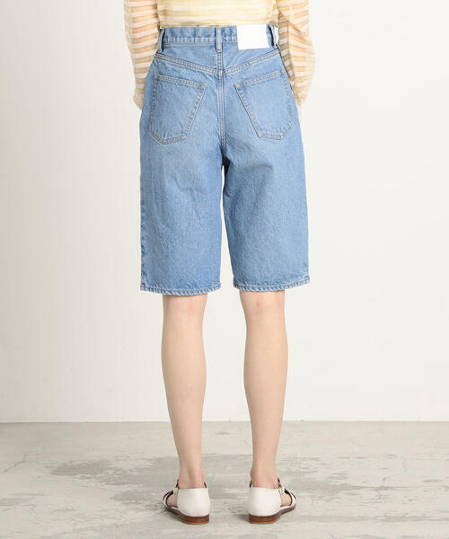 TOMORROWLAND （トゥモローランド）の「コットンデニム ハーフパンツ（その他パンツ・レディース・ライトブルー/ブラック・36/34/32）」の9枚目の写真