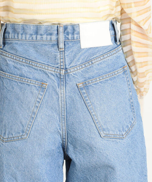 TOMORROWLAND （トゥモローランド）の「コットンデニム ハーフパンツ（その他パンツ・レディース・ライトブルー/ブラック・36/34/32）」の12枚目の写真