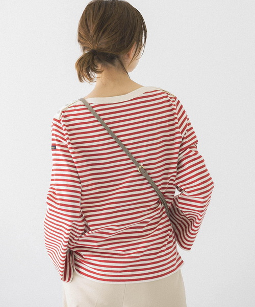 URBAN RESEARCH ROSSO WOMEN(アーバンリサーチ ロッソ)の「Le minor PATRICIA Boat/Neck Flare(Tシャツ/カットソー・レディース・ブラック系その他/レッド・SMALL)」の8枚目の写真