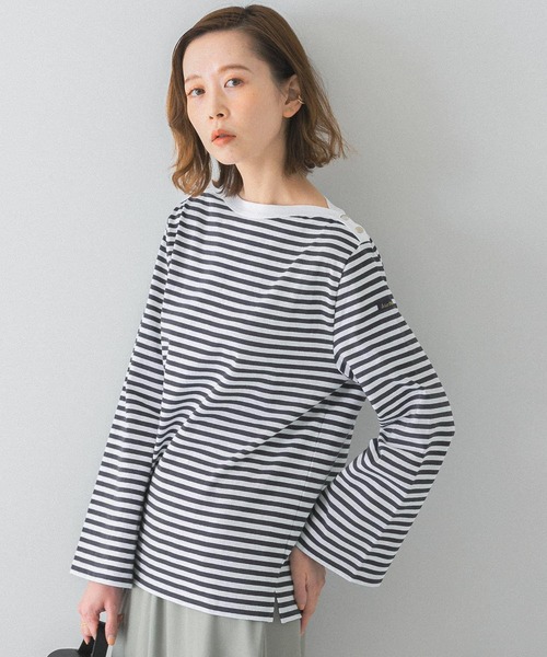 URBAN RESEARCH ROSSO WOMEN(アーバンリサーチ ロッソ)の「Le minor PATRICIA Boat/Neck Flare(Tシャツ/カットソー・レディース・ブラック系その他/レッド・SMALL)」の12枚目の写真