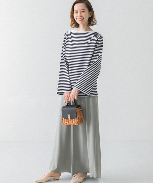 URBAN RESEARCH ROSSO WOMEN(アーバンリサーチ ロッソ)の「Le minor PATRICIA Boat/Neck Flare(Tシャツ/カットソー・レディース・ブラック系その他/レッド・SMALL)」の15枚目の写真