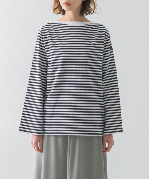 URBAN RESEARCH ROSSO WOMEN(アーバンリサーチ ロッソ)の「Le minor PATRICIA Boat/Neck Flare(Tシャツ/カットソー・レディース・ブラック系その他/レッド・SMALL)」の18枚目の写真
