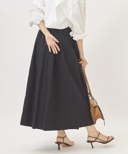 plage（プラージュ）の「麻混ウェザータックスカート◆（スカート・レディース・ホワイト/ブラック・38/36/34）」の19枚目の写真