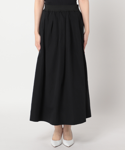 plage（プラージュ）の「麻混ウェザータックスカート◆（スカート・レディース・ホワイト/ブラック・38/36/34）」の3枚目の写真