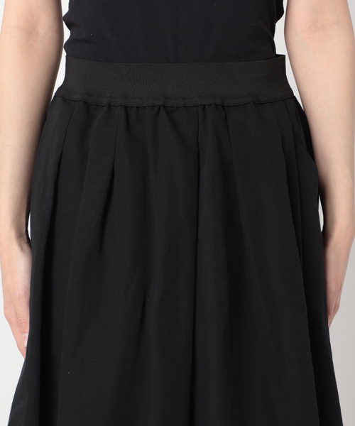 plage（プラージュ）の「麻混ウェザータックスカート◆（スカート・レディース・ホワイト/ブラック・38/36/34）」の7枚目の写真