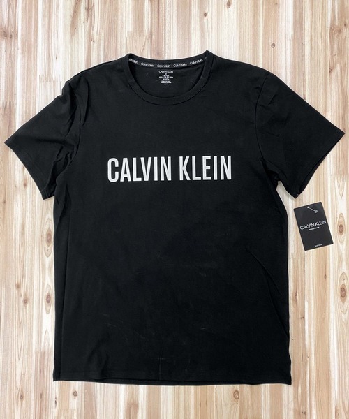 Calvin Klein（カルバン・クライン）の「CK ロゴプリントクルーネックTシャツ（ルームウェア/パジャマ・メンズ・ホワイト/ブラック/グレー・M/L/XL/S）」の5枚目の写真