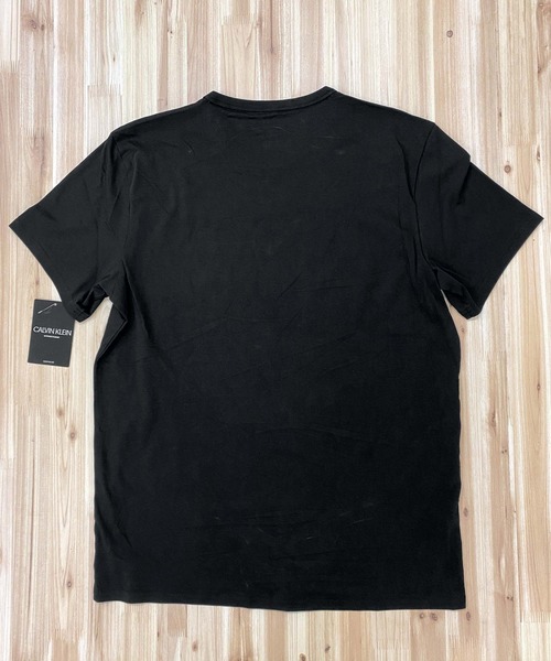 Calvin Klein（カルバン・クライン）の「CK ロゴプリントクルーネックTシャツ（ルームウェア/パジャマ・メンズ・ホワイト/ブラック/グレー・M/L/XL/S）」の6枚目の写真
