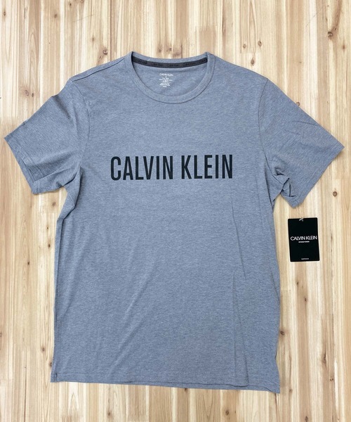 Calvin Klein（カルバン・クライン）の「CK ロゴプリントクルーネックTシャツ（ルームウェア/パジャマ・メンズ・ホワイト/ブラック/グレー・M/L/XL/S）」の12枚目の写真