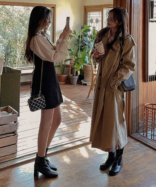 SONA(ソナ)の「SONYUNARA カラーネックトレンチコート(トレンチコート・レディース・ベージュ・FREE)」の17枚目の写真