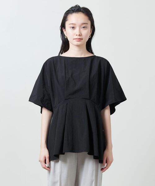 MARW UNITED ARROWS（マルゥ ユナイテッドアローズ）の「＜MARW UNITED ARROWS＞ 体型カバー ブラウス（シャツ/ブラウス・レディース・ブラック/ナチュラル・FREE）」の3枚目の写真