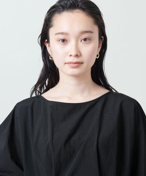 MARW UNITED ARROWS（マルゥ ユナイテッドアローズ）の「＜MARW UNITED ARROWS＞ 体型カバー ブラウス（シャツ/ブラウス・レディース・ブラック/ナチュラル・FREE）」の6枚目の写真