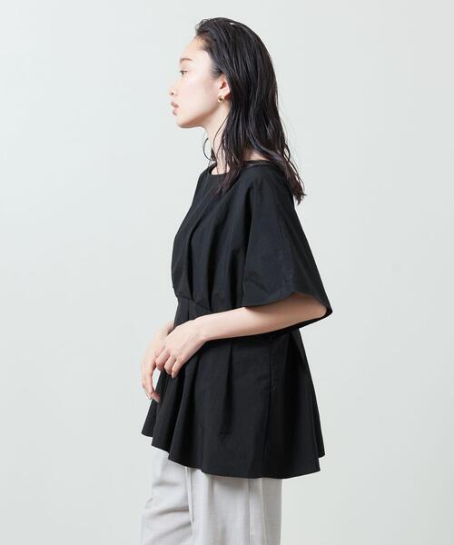 MARW UNITED ARROWS（マルゥ ユナイテッドアローズ）の「＜MARW UNITED ARROWS＞ 体型カバー ブラウス（シャツ/ブラウス・レディース・ブラック/ナチュラル・FREE）」の10枚目の写真