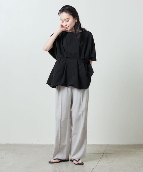 MARW UNITED ARROWS（マルゥ ユナイテッドアローズ）の「＜MARW UNITED ARROWS＞ 体型カバー ブラウス（シャツ/ブラウス・レディース・ブラック/ナチュラル・FREE）」の12枚目の写真