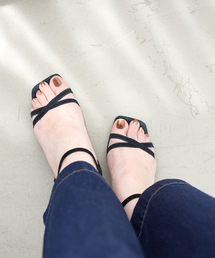 SLOBE IENA | 《追加》SLOBE IENA クロスヒールサンダル◆(サンダル)