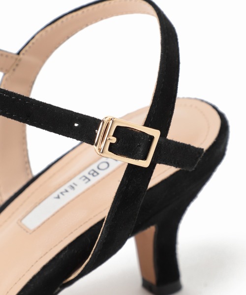 SLOBE IENA(スローブイエナ)の「《追加》SLOBE IENA クロスヒールサンダル(サンダル・レディース・ブラック/ベージュ・23cm/24.5cm/23.5cm/22.5cm/24cm)」の17枚目の写真