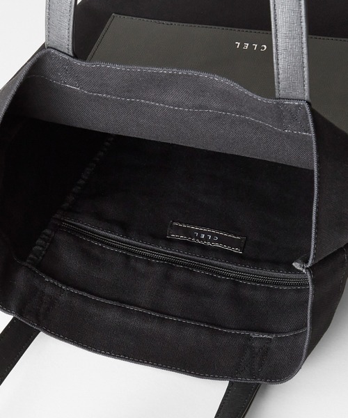 CLEL（クレイル）の「【CLEL】Canvas Tote Bag / キャンバストートバッグ（トートバッグ・メンズ・ブラック/オフホワイト/グレー/ベージュ・FREE）」の20枚目の写真