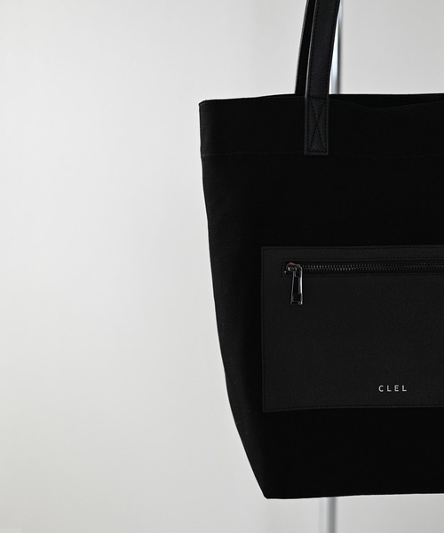 CLEL（クレイル）の「【CLEL】Canvas Tote Bag / キャンバストートバッグ（トートバッグ・メンズ・ブラック/オフホワイト/グレー/ベージュ・FREE）」の17枚目の写真