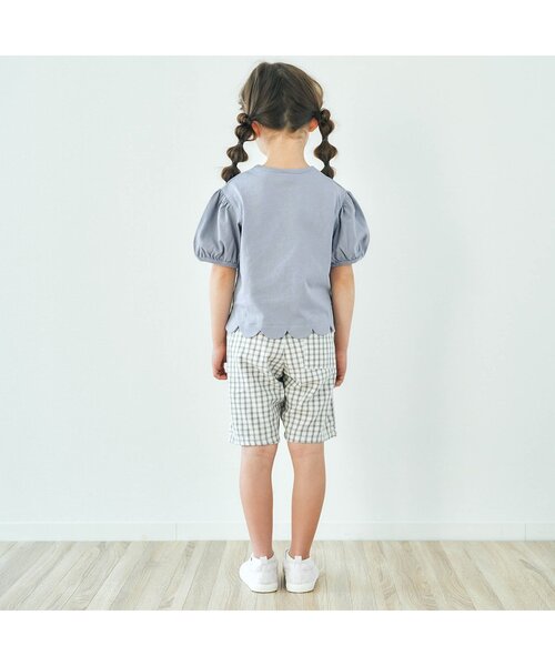 apres les cours(アプレレクール)の「パフ袖スカラップTシャツ(Tシャツ/カットソー・キッズ・ドット/アイボリー/ピンク/ブルー/その他2/イエロー・100/130/140/110/80/90/120)」の8枚目の写真