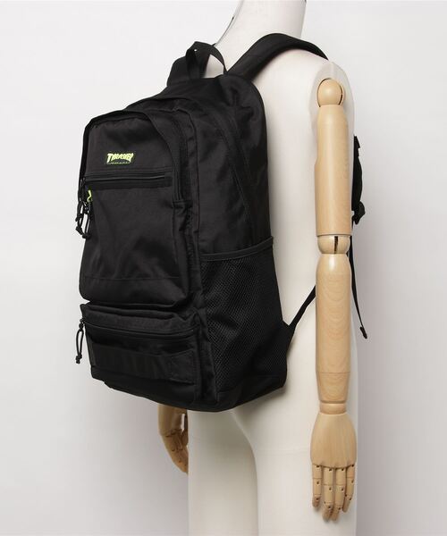THRASHER(スラッシャー)の「THRASHER 撥水加工バックパック(バックパック/リュック・メンズ・ブラック/ブラック系その他/ブラック系その他2/ブラック系その他3・FREE)」の6枚目の写真