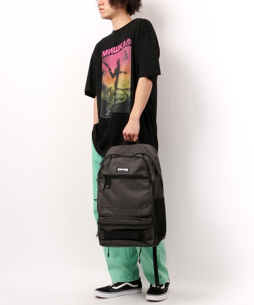 THRASHER(スラッシャー)の「THRASHER 撥水加工バックパック(バックパック/リュック・メンズ・ブラック/ブラック系その他/ブラック系その他2/ブラック系その他3・FREE)」の10枚目の写真