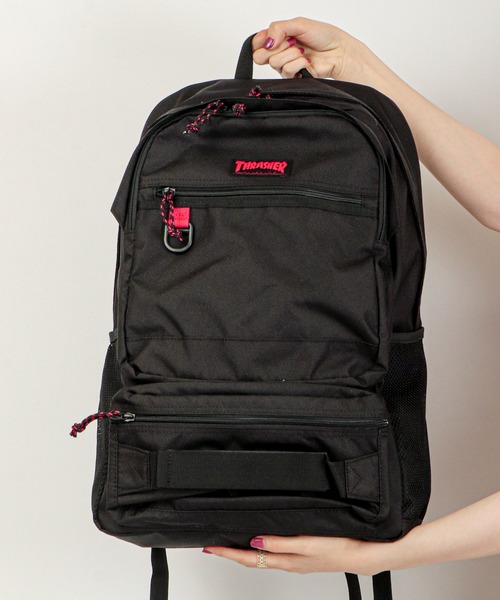 THRASHER(スラッシャー)の「THRASHER 撥水加工バックパック(バックパック/リュック・メンズ・ブラック/ブラック系その他/ブラック系その他2/ブラック系その他3・FREE)」の13枚目の写真