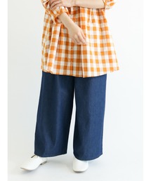 Samansa Mos2 | デニムストレートパンツ(デニムパンツ)