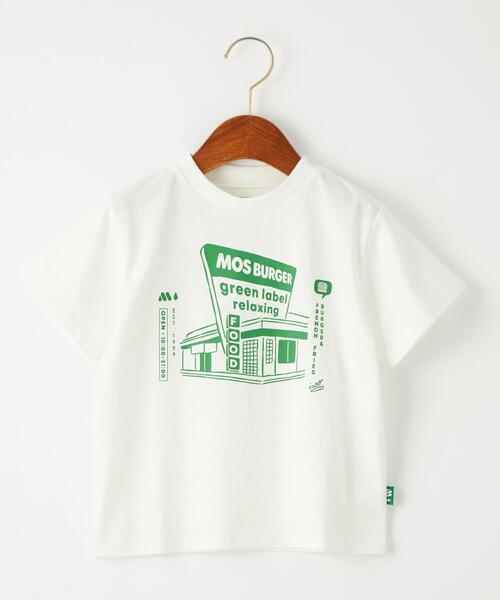 新品未使用 MOS BURGER ロゴ Tシャツ green label relaxing（グリーンレーベルリラクシング）の