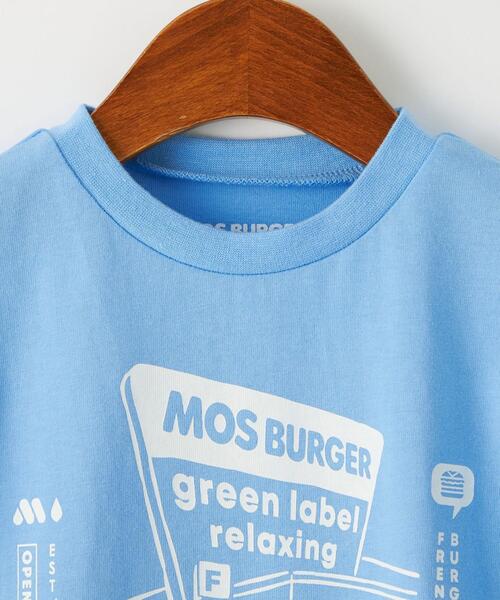 新品未使用 MOS BURGER ロゴ Tシャツ green label relaxing（グリーンレーベルリラクシング）の