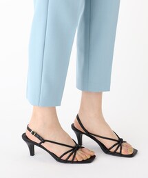 index | バックストラップナローリボンサンダル(サンダル)