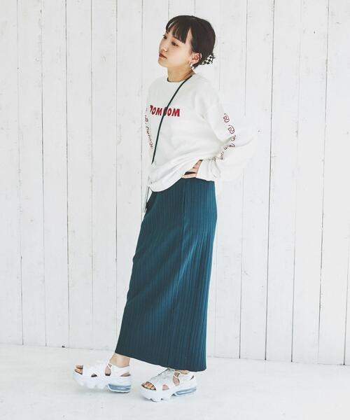 coen（コーエン）の「DOMDOM（ドムドム）×coenコラボロンT（Tシャツ/カットソー・レディース・ホワイト/ブラック・M/L）」の12枚目の写真