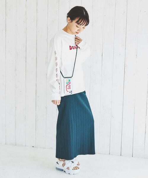 coen（コーエン）の「DOMDOM（ドムドム）×coenコラボロンT（Tシャツ/カットソー・レディース・ホワイト/ブラック・M/L）」の13枚目の写真