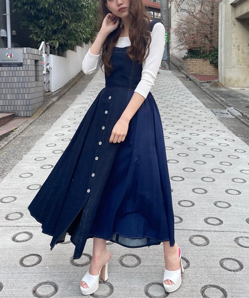ホワイト系,M割引発見 ブルーガール キャミワンピ ひざ丈ワンピース 安いストア ADORE ワンピース 半袖 夏 ビジュウ 金属 シアー サイズ36 ネイビー ひざ丈ワンピース