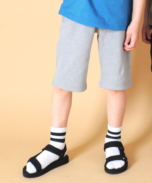 GLAZOS(グラソス)の「無地ハーフパンツ(その他パンツ・キッズ・ネイビー/ブラック/グレー/カーキ・140cm/100cm/110cm/130cm/120cm)」の1枚目の写真