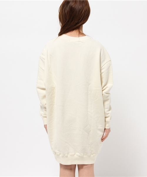 Kastane（カスタネ）の「【Kastane】ダメージ裏毛ワンピース（ワンピース・レディース・グレー/オレンジ/アイボリー・FREE）」の7枚目の写真