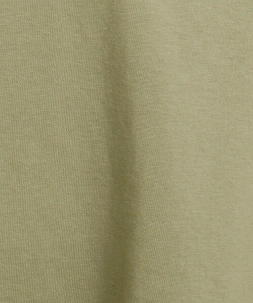 Dessin（デッサン）の「Z of zampa Organic　サスティナコットンTシャツ（Tシャツ/カットソー・レディース・ネイビー/オリーブ/ライトベージュ/レモンイエロー・02）」の14枚目の写真