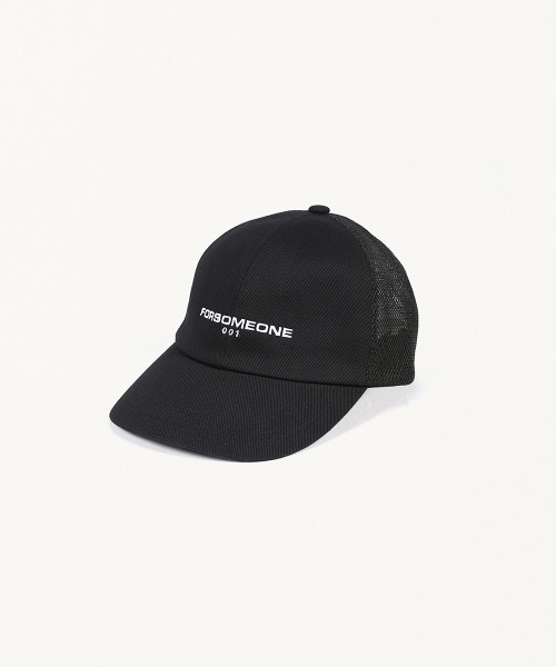 FORSOMEONE（フォーサムワン）の「FORSOMEONE FSO LOGO MESH CAP（キャップ・メンズ・ブラック/グリーン・FREE）」の2枚目の写真