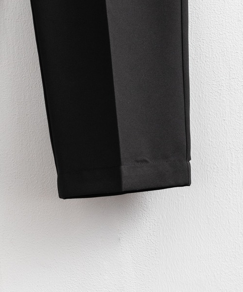 Audience（オーディエンス）の「日本製 リネンライク 接触冷感 2タックテーパードイージースラックスパンツ AUD3532（スラックス・メンズ・ブラック/チャコール/グレイッシュベージュ・L/XL/M）」の22枚目の写真