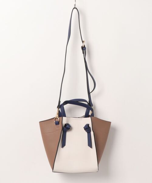 Bou Jeloud（ブージュルード）の「【WEB限定】キューブショルダーバッグ（ハンドバッグ・レディース・ブラック/モカ/A・-）」の12枚目の写真