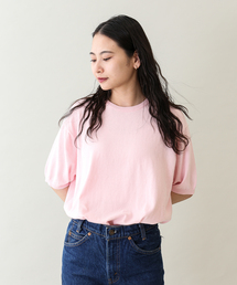 【FOLL / フォル】コットンシルクニットTシャツ